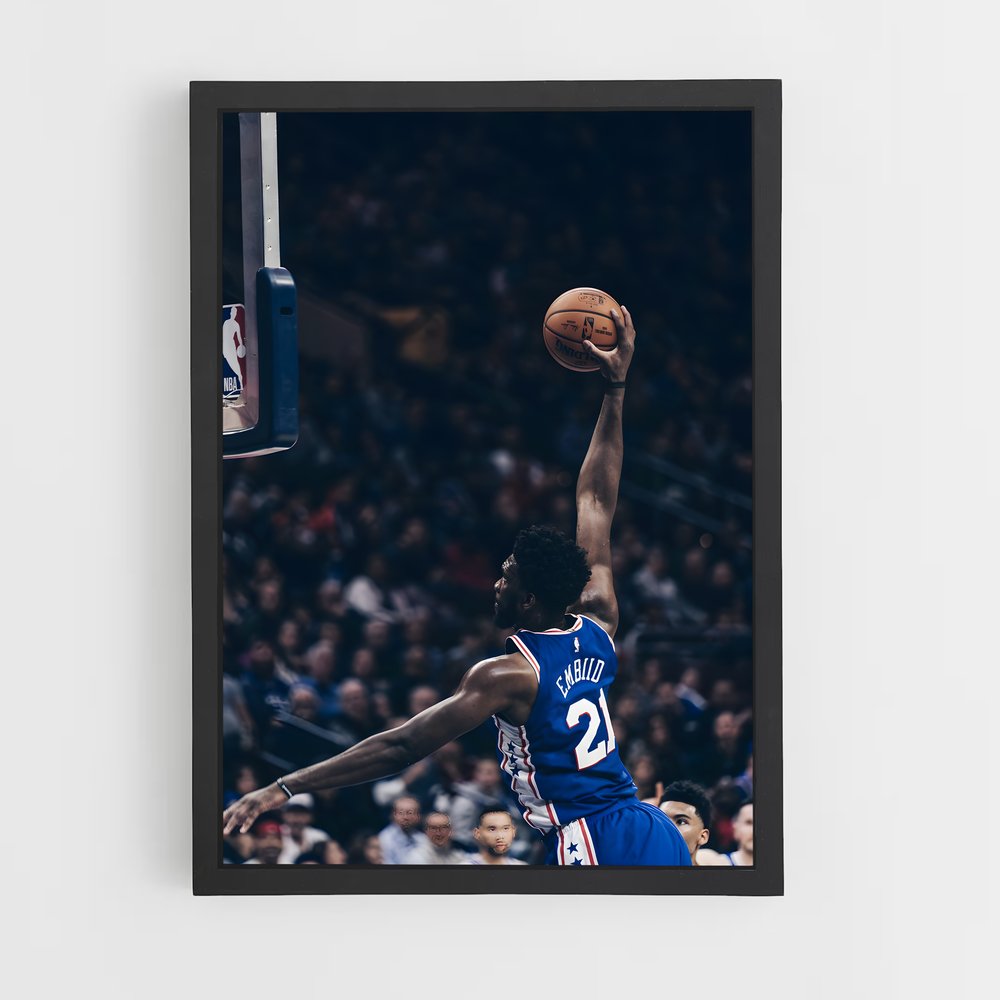 Poster Dunk Élysée – affiche Basketball (vue 2)